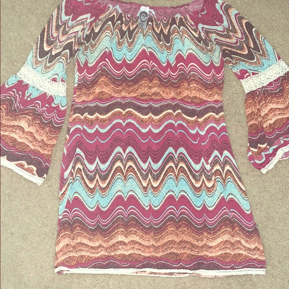 The dress of many colors